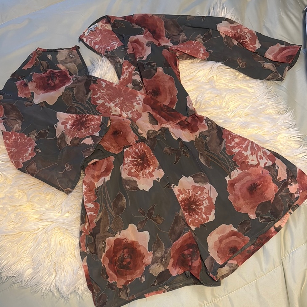 Charlotte Russe Floral romper